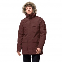 Jack Wolfskin Parka Glacier Canyon (wasser- und winddicht, PFC-frei) cordovanrot Herren